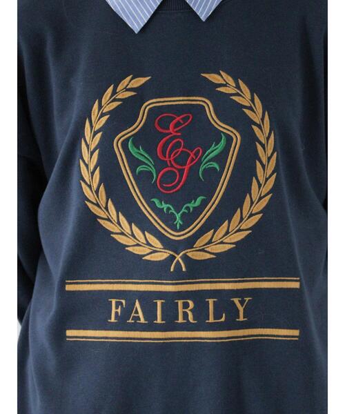 「ehka sopo」 スウェットカットソー F グレー レディース_画像7