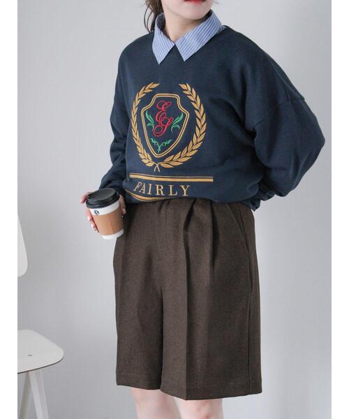 「ehka sopo」 スウェットカットソー F グレー レディース_画像8