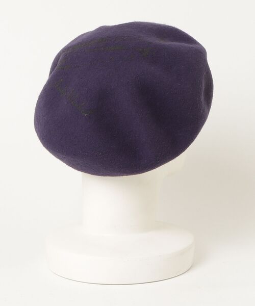 堂本剛 CA4LA ベレー帽 パープル CA4LA（カシラ） ベレー帽「andy warholコラボ」 - パープル