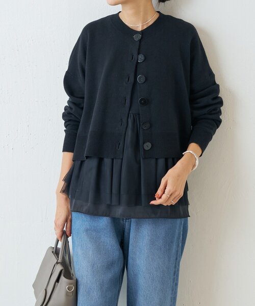 BEARDSLEY（ビアズリー） カーディガン ショートカーデ レディース