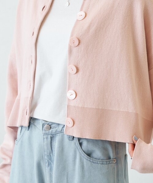 BEARDSLEY（ビアズリー） カーディガン ショートカーデ レディース