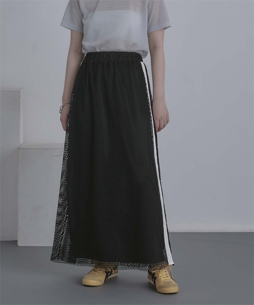 「miette」 ロングスカート FREE ブラック レディース_画像9