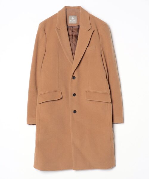 NANO universe（ナノ・ユニバース） チェスターコート M ブラウン