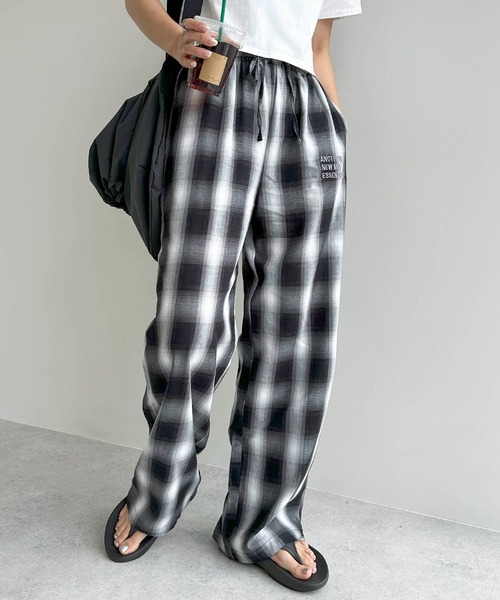 「ANME」 イージーパンツ M イエロー系その他 レディース_画像2