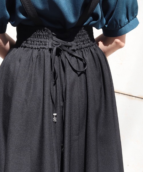 axes femme（アクシーズ ファム） スカート サス付レースアップ
