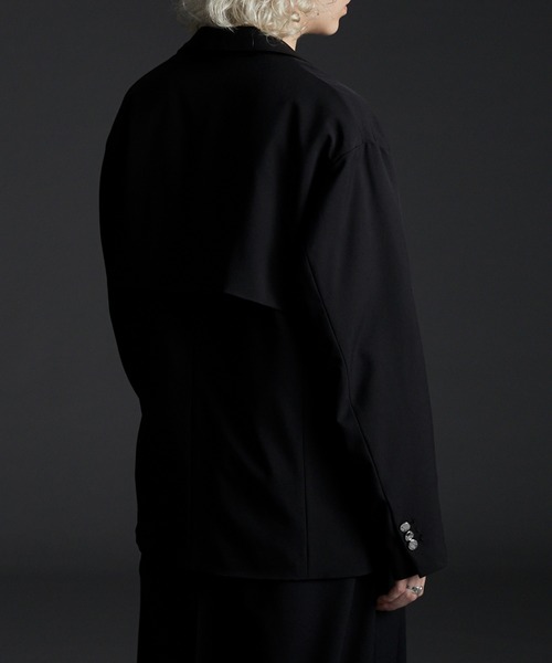 「CIASENSE」 テーラードジャケット L ブラック メンズ_画像9