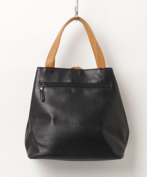 定価5万 極美品 Kitamura 本革 シボ革 レザー ハンドバッグ 黒 Kitamura キタムラ レザーミニトートバッグ シボ革 ブラック ゴールド