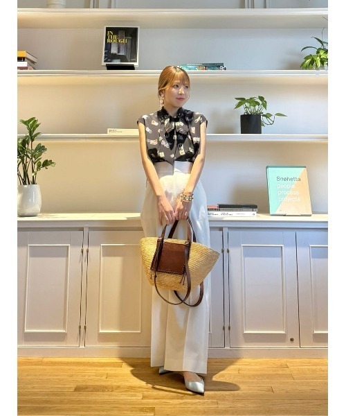 LOULOU WILLOUGHBY（ルルウィルビー） ブラウス シャツ WEB 一部店舗 