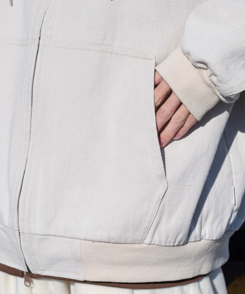 「Perushu」 ブルゾン MEDIUM ブラック メンズ_画像2