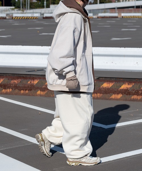 「Perushu」 ブルゾン MEDIUM ブラック メンズ_画像6