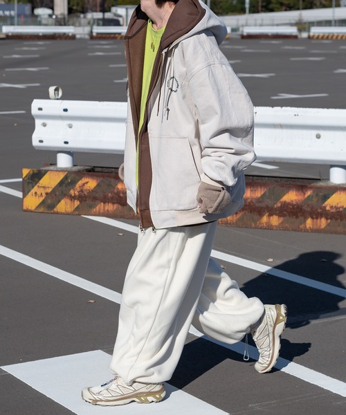 「Perushu」 ブルゾン MEDIUM ブラック メンズ_画像8