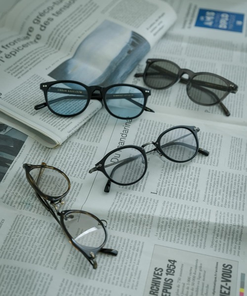 [KANEKO OPTICAL] солнцезащитные очки - оттенок черного прочее мужской 