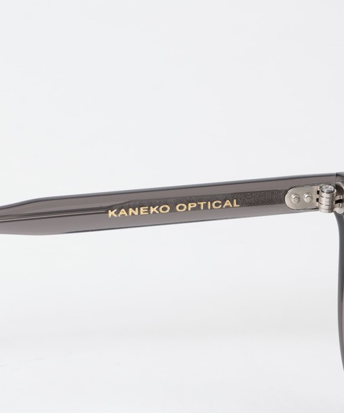 [KANEKO OPTICAL] солнцезащитные очки - оттенок черного прочее мужской 