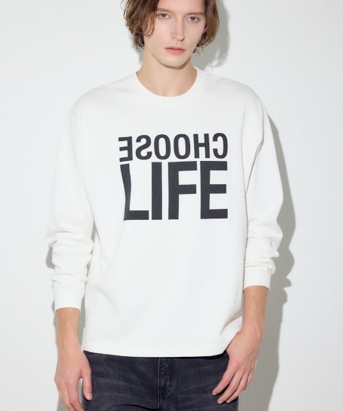 AZUL BY MOUSSY（アズールバイマウジー） tシャツ CHOOSE LIFE長袖T