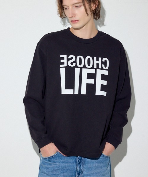 AZUL BY MOUSSY（アズールバイマウジー） tシャツ CHOOSE LIFE長袖T