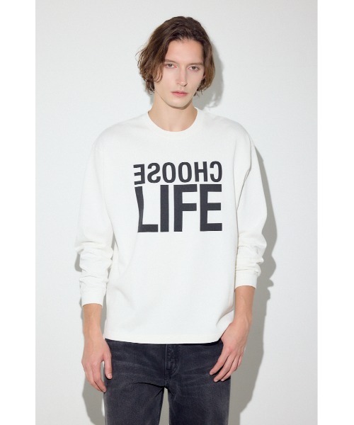 AZUL BY MOUSSY（アズールバイマウジー） tシャツ CHOOSE LIFE長袖T