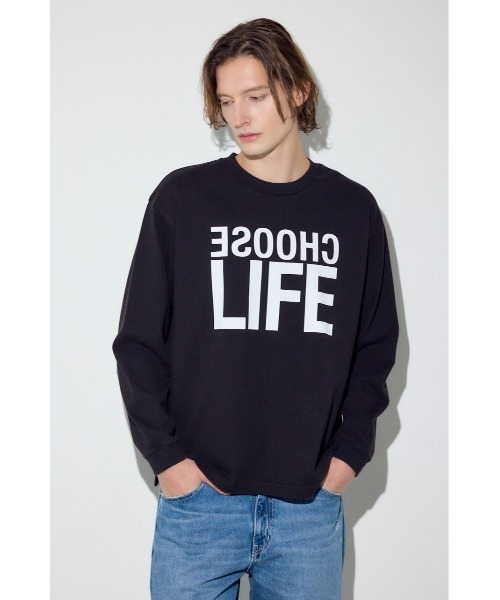 AZUL BY MOUSSY（アズールバイマウジー） tシャツ CHOOSE LIFE長袖T