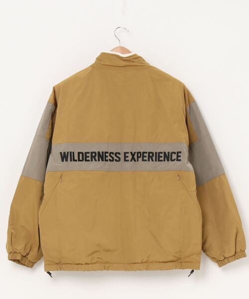 「WILDERNESS EXPERIENCE」 ナイロンブルゾン L ベージュ メンズ_画像4
