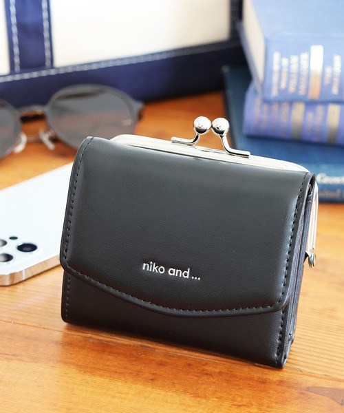 niko and…（ニコアンド） 財布 0 ブラック レディース : ZOZOTOWN