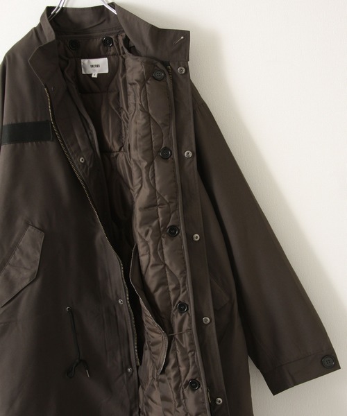 「UNCORD」 コート LARGE グレイッシュベージュ メンズ_画像7