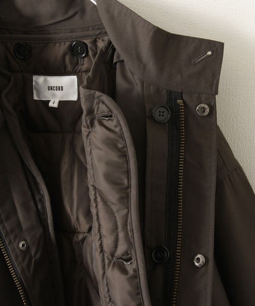 「UNCORD」 コート LARGE グレイッシュベージュ メンズ_画像8