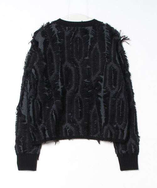 「ASTRAET」 長袖ニット - ブラック レディース_画像3