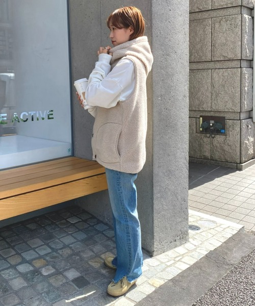 「GEVACO」 ベスト MEDIUM ホワイト系その他 メンズ_画像3