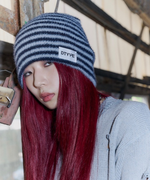 「DTYYPE」 ニットキャップ FREE ホワイト レディース_画像9