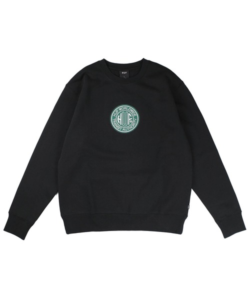 トレーナー スウェット 「C-HUF3」「HUF/ハフ」TRANSIT AUTHORITY CREWNECK SWEAT PF00760_2