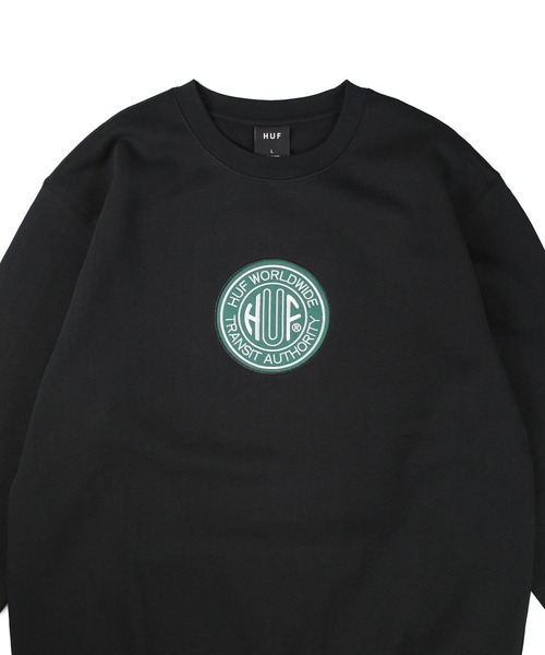 トレーナー スウェット 「C-HUF3」「HUF/ハフ」TRANSIT AUTHORITY CREWNECK SWEAT PF00760_3
