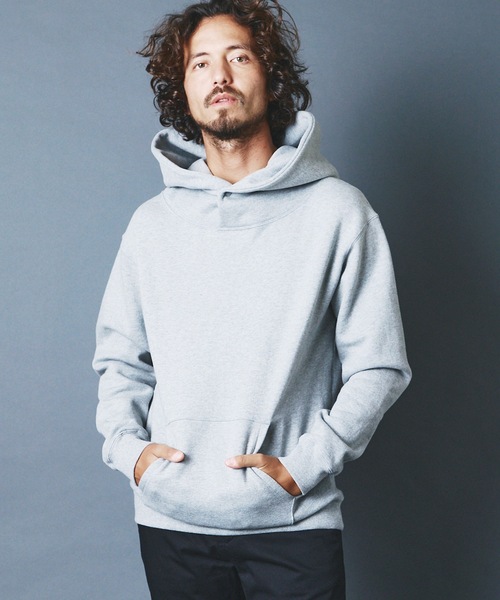 「Magine」 プルオーバーパーカー 44 グレイッシュベージュ メンズ_画像7