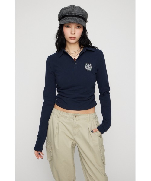 LAGUA GEM（ラグアジェム） tシャツ USEFUL WAPPEN CUT トップス