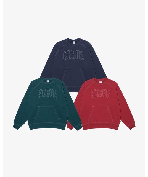 KEBOZ（ケボズ） トレーナー スウェット UC SWEAT CREWNECK メンズ