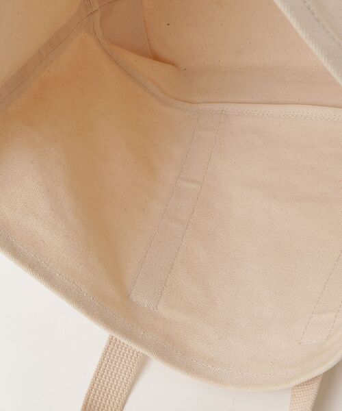 「BED&BREAKFAST」 ワンポイントトートバッグ - ホワイト レディース_画像4