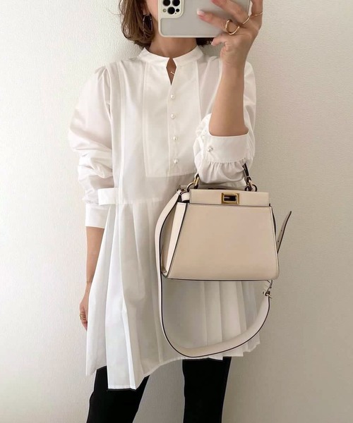 「Emma Taylor」 長袖ワンピース FREE ホワイト レディース_画像9