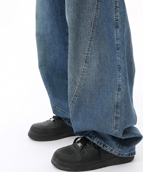 「WESTBOY」 デニムパンツ L ブルー メンズ_画像4