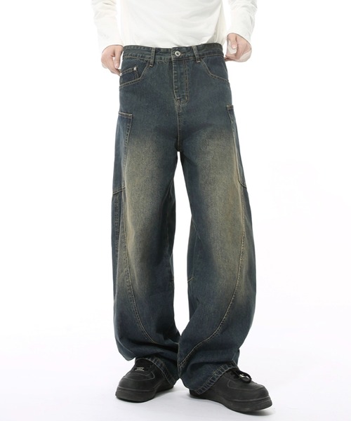 「WESTBOY」 デニムパンツ L ブルー メンズ_画像7