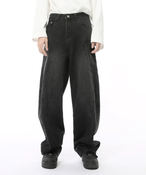 「WESTBOY」 デニムパンツ L ブルー メンズ_画像9