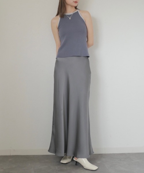 「Reurie'」 スカート FREE グレー レディース_画像2