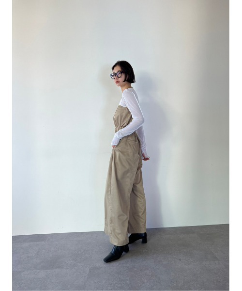 「HANNE」 チノパンツ FREE ブラック レディース_画像4