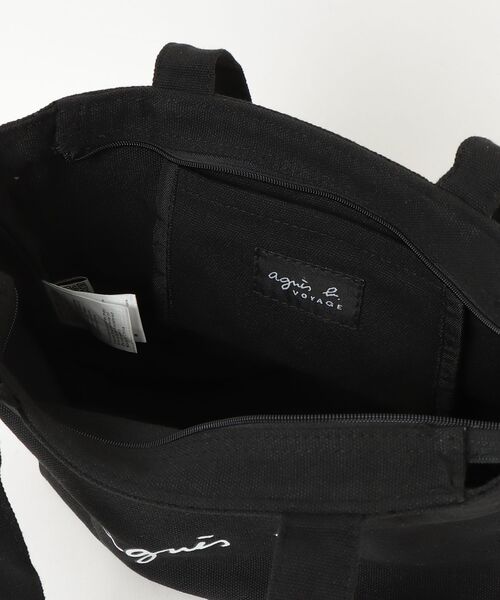 「agnes b． VOYAGE」 トートバッグ 1 ブラック レディース_画像4