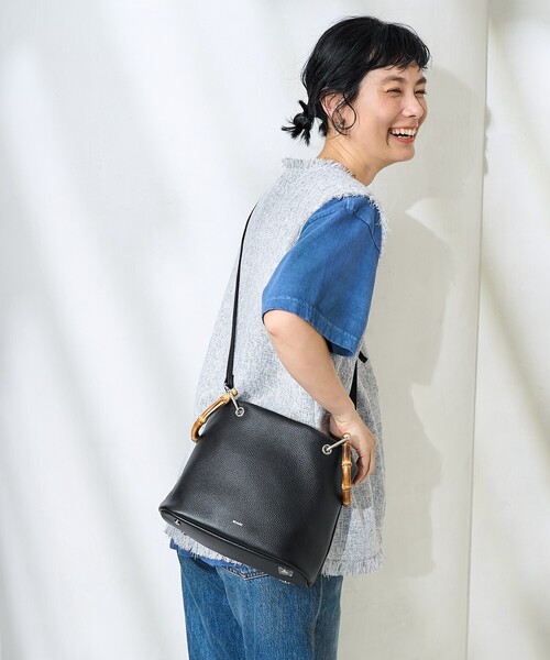 「FREAK'S STORE」 2WAYバッグ ONE SIZE ベージュ レディースの画像