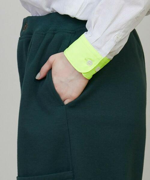 「FRAPBOIS」 イージーパンツ 2 グリーン レディース_画像5