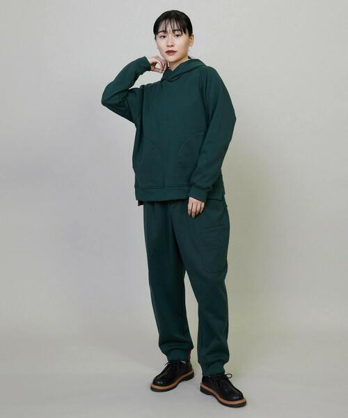 「FRAPBOIS」 イージーパンツ 2 グリーン レディース_画像9