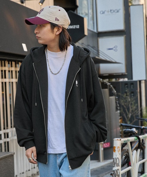 U.S. POLO ASSN.（ユーエスポロアッスン） ジップアップパーカー M 杢