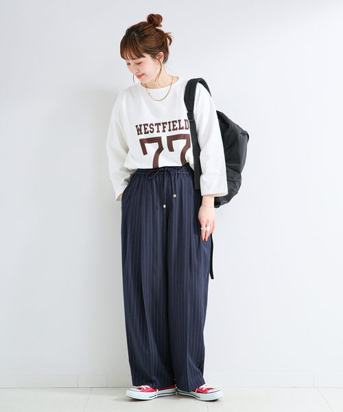 SS21Bristol リラックスパンツ B.C STOCK（ベーセーストック） ワイドパンツ スラックス パンツ