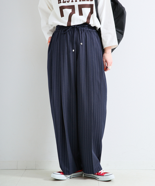 SS21Bristol リラックスパンツ B.C STOCK（ベーセーストック） ワイドパンツ スラックス パンツ
