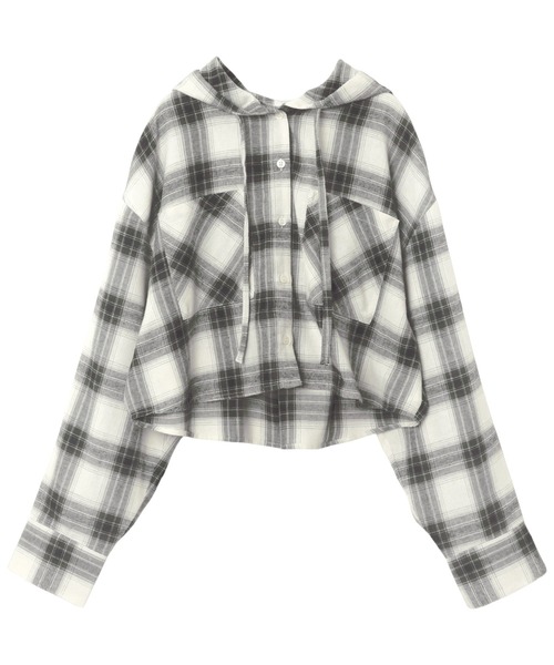 「andme」 「alma design」長袖ブラウス FREE オフホワイト レディース_画像3