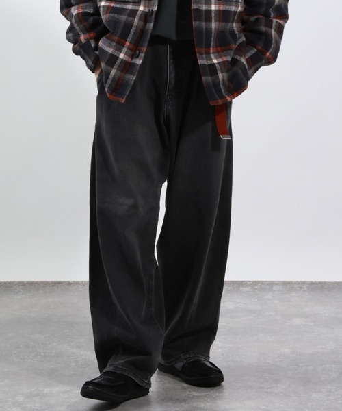 「BAYFLOW」 デニムパンツ LARGE ブラック メンズ_画像7