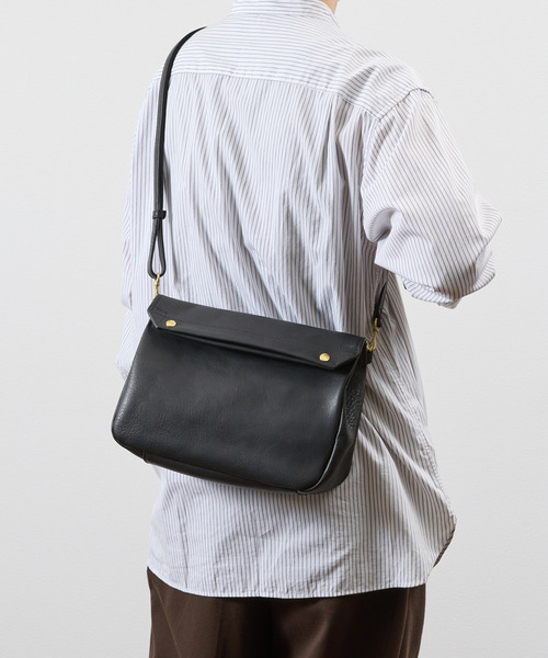 SLOW ショルダーバッグ スロウ / bono-gasmask shoulder bag-L フル